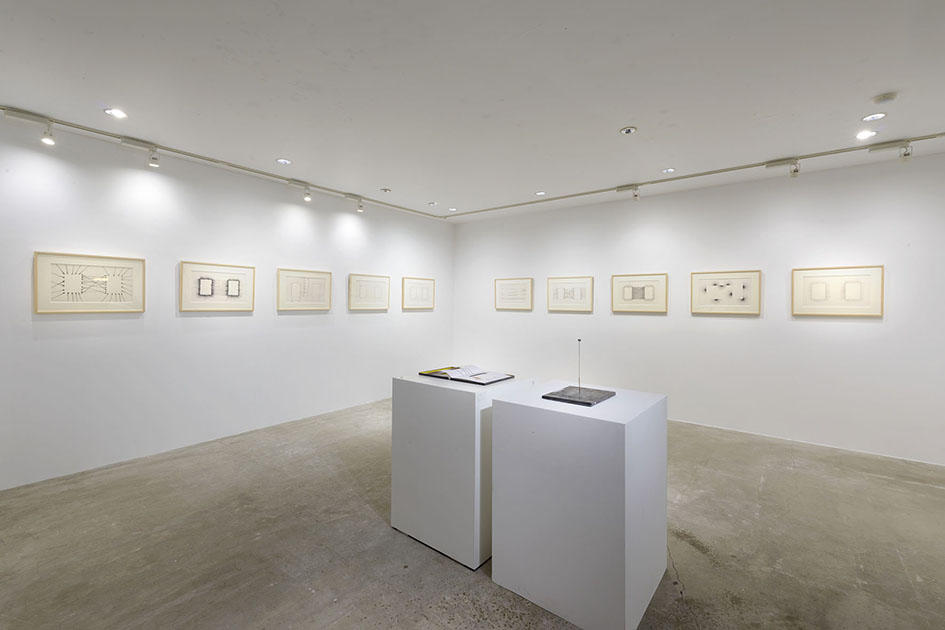 The installation view of solo show : Relation- Yusuke Nakahara, or Critique as Creation