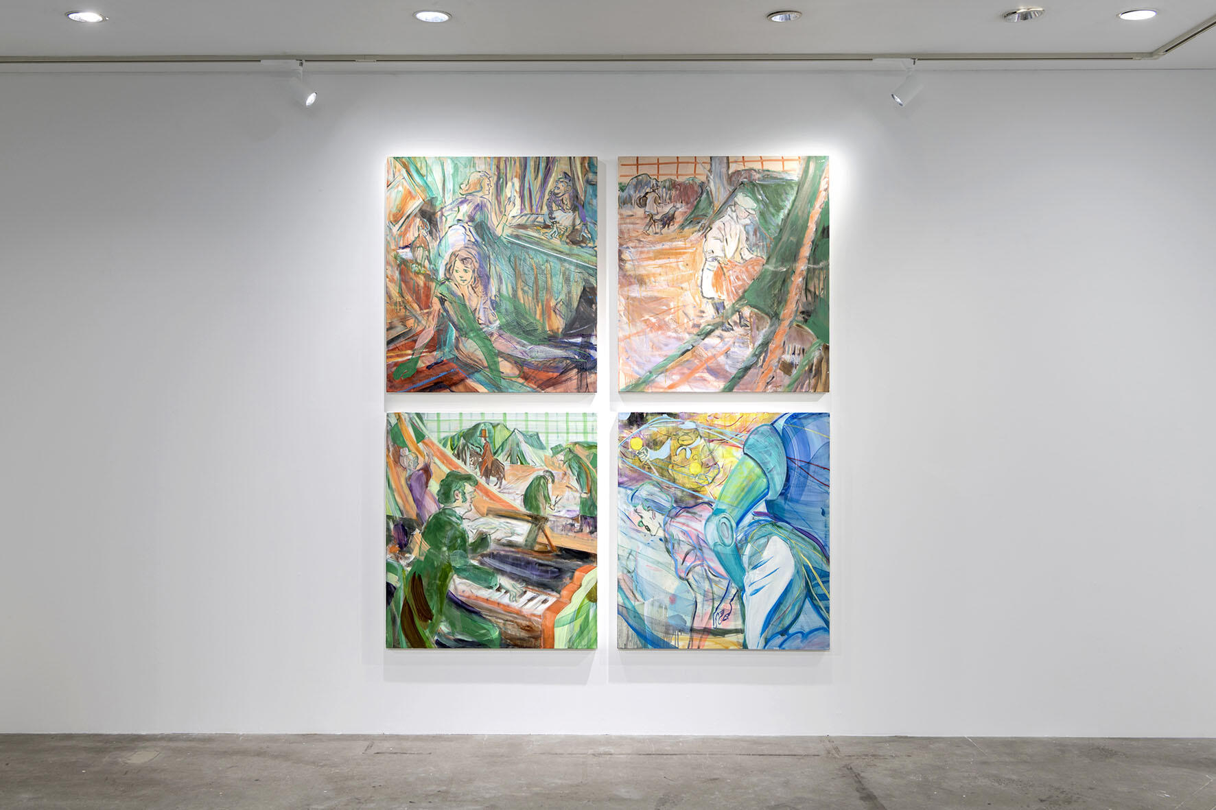 Exhibition: 「FLOW」 展示風景　@Art Front Gallery, Tokyo