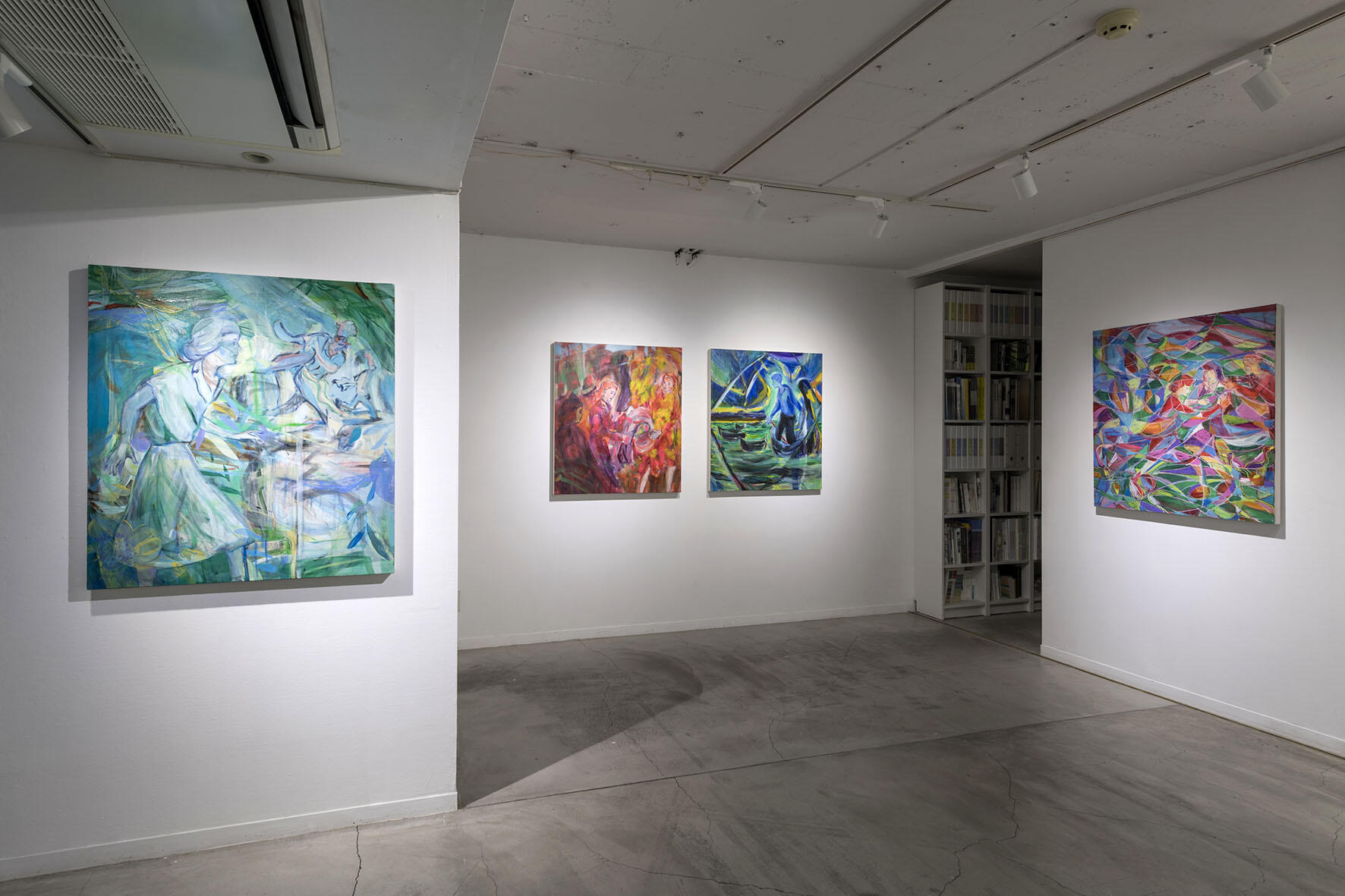 Exhibition: 「FLOW」 展示風景　@Art Front Gallery, Tokyo