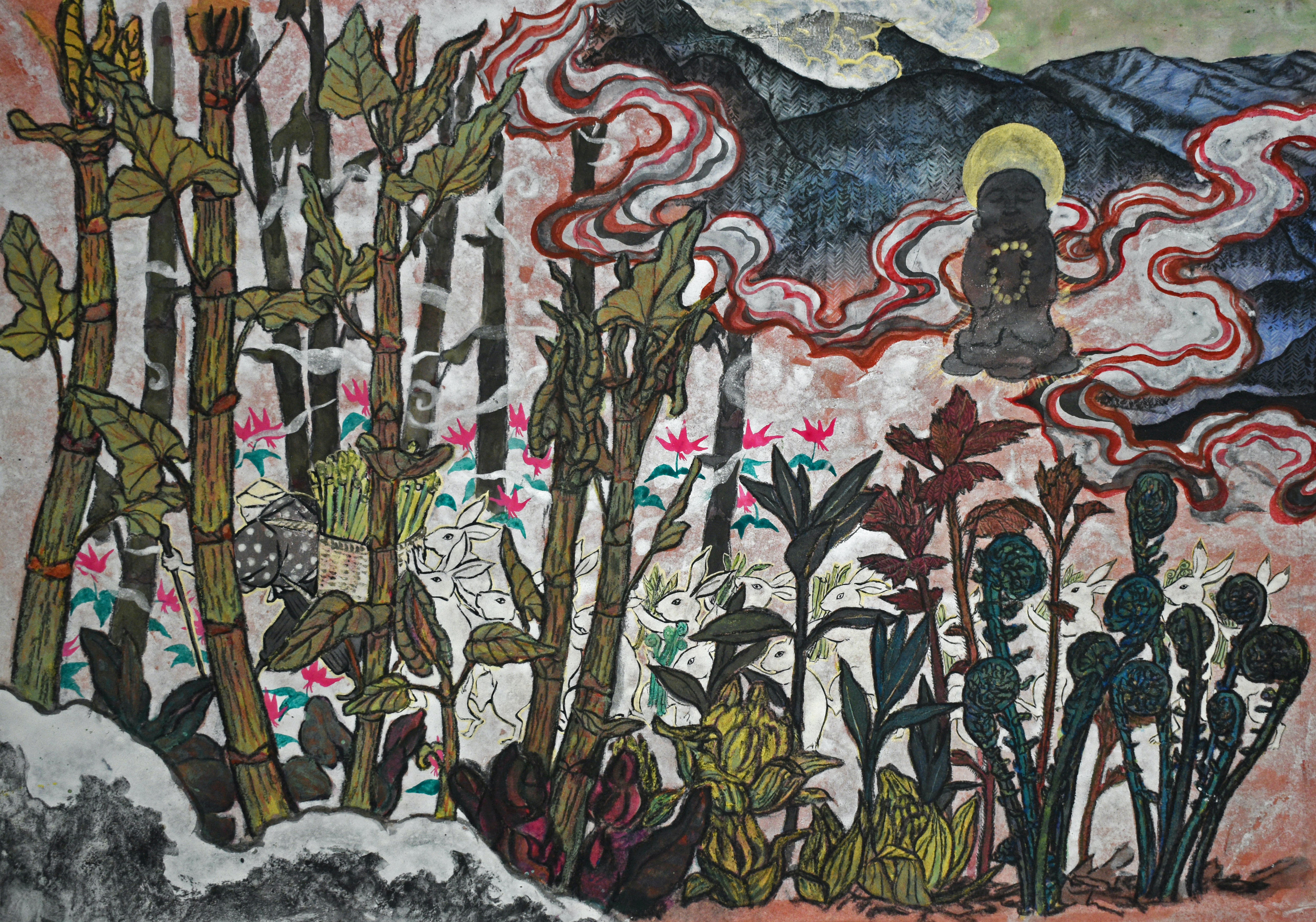 田中望　個展：山づと