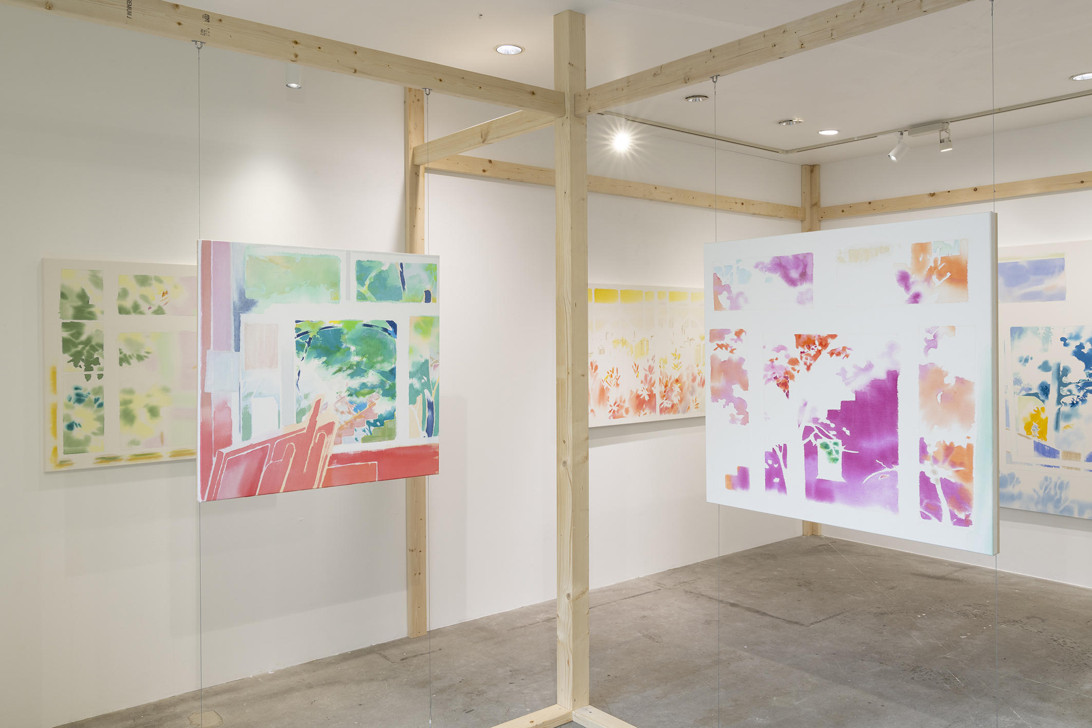 中岡真珠美:窓景