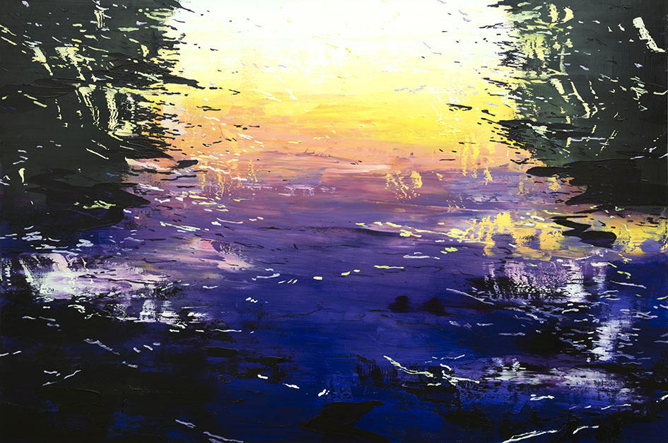 北城貴子展 作品紹介：Prismatic Color 5