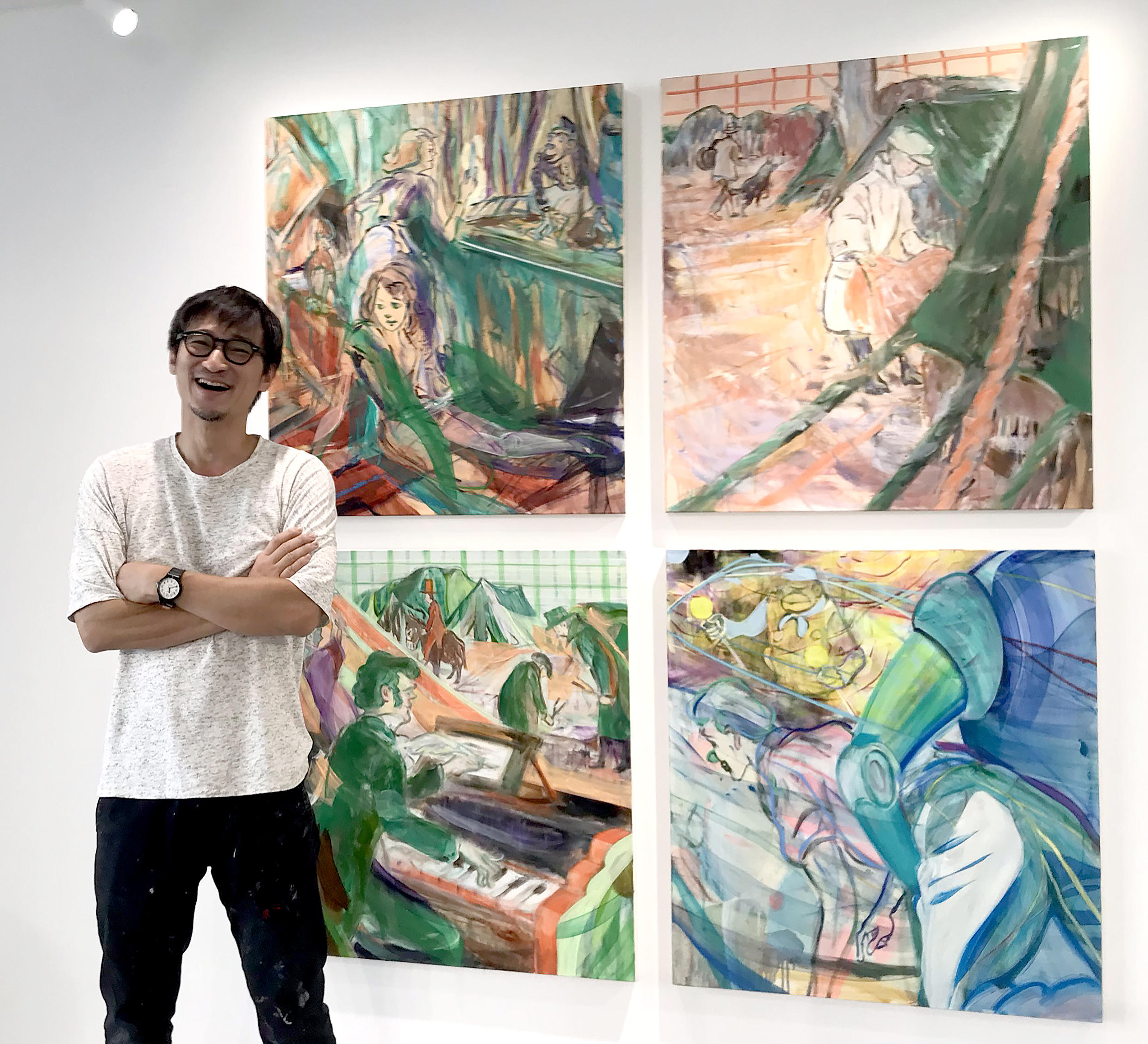 石田恵嗣、身体・時間・記憶を語る