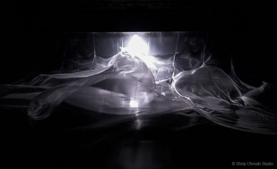 大巻伸嗣個展『SUIKYO』in 水郷ひた芸術文化祭2018、大分