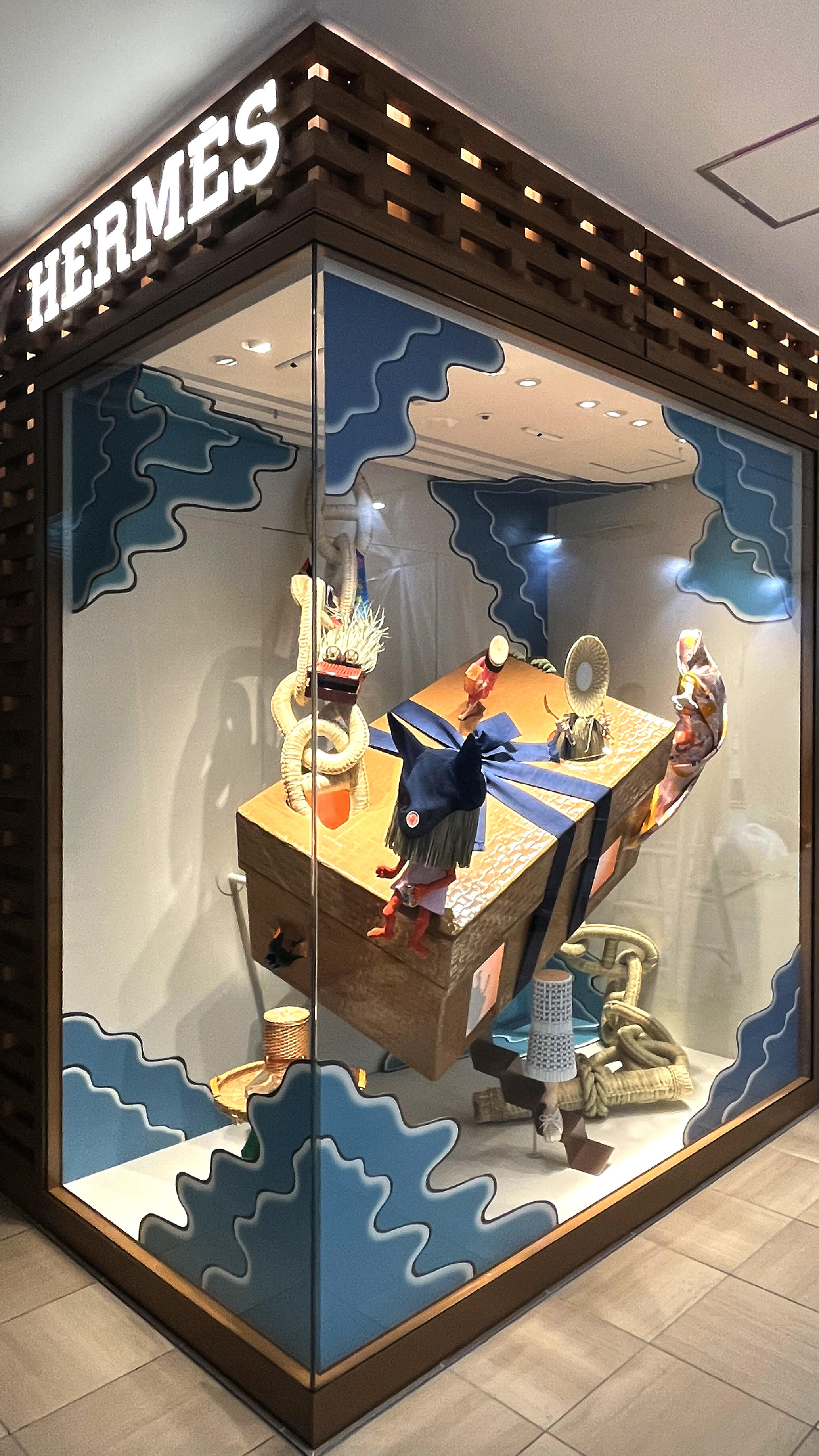 角文平 ＠ エルメス 髙島屋京都店