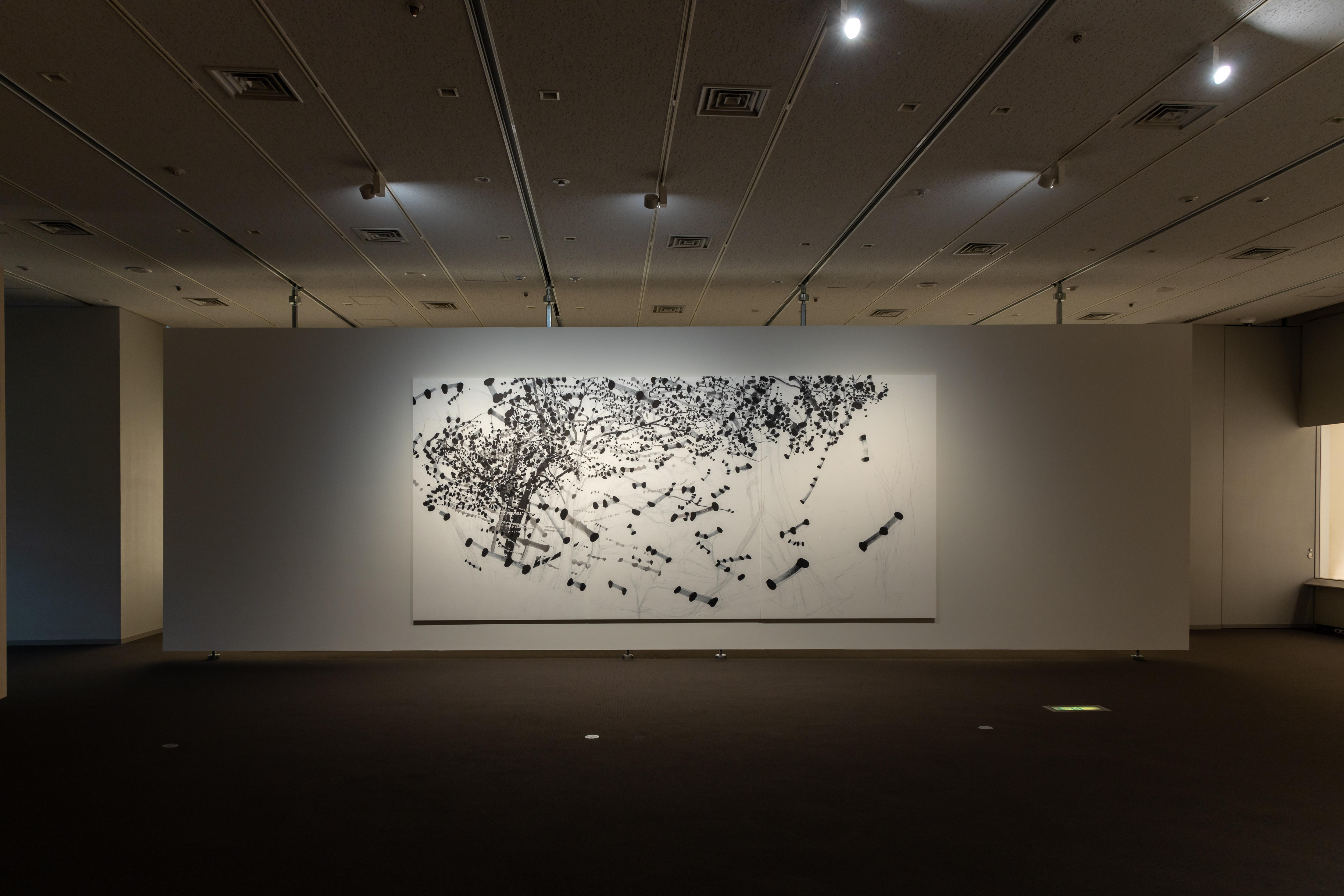 浅見貴子　《樹木図 nagatoro 1》で新たな挑戦