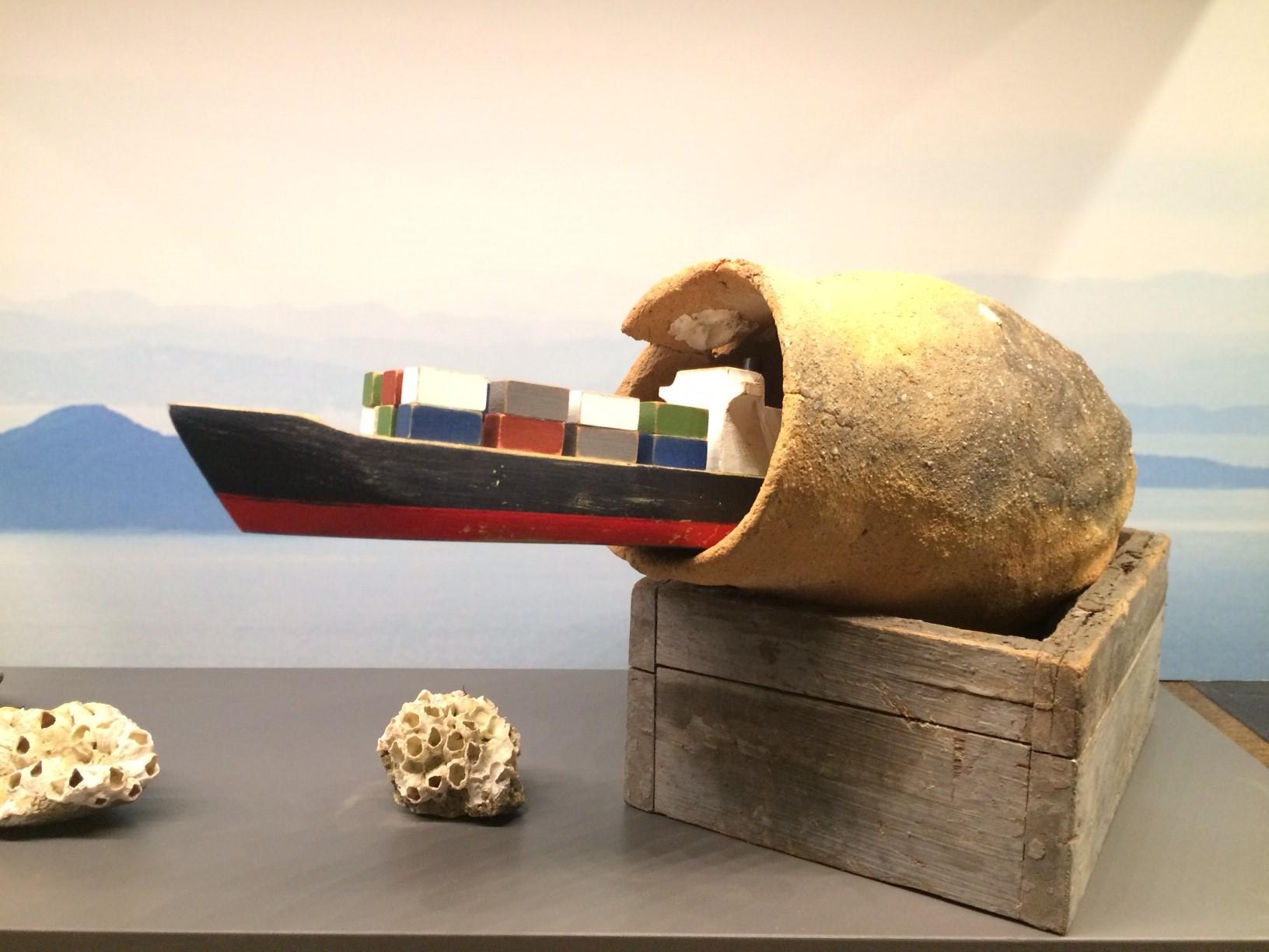 角文平が新作を出品中  「瀬戸内国際芸術祭」特別展示＠Anjin