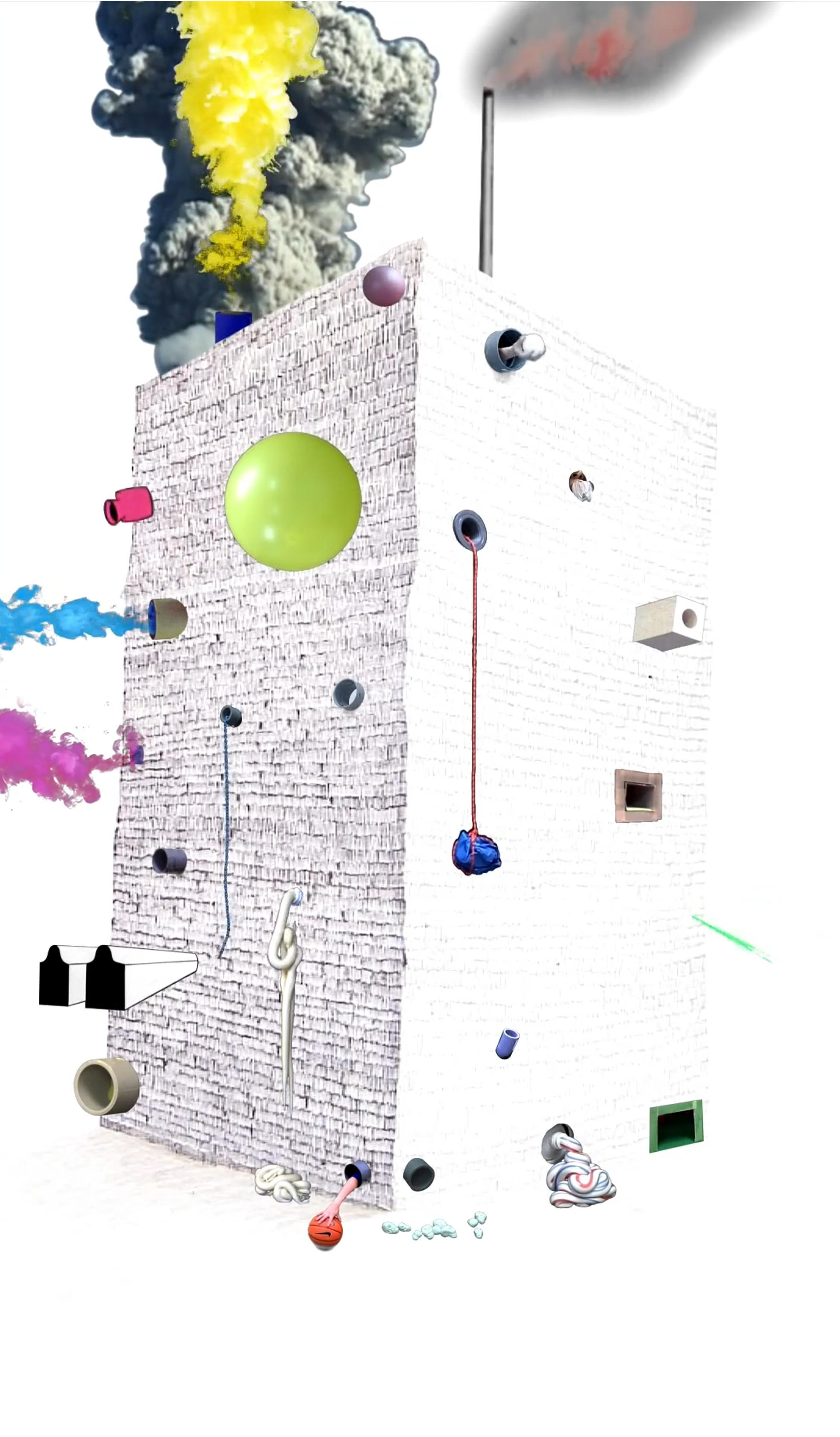 金氏徹平	@ 森美術館、六本木