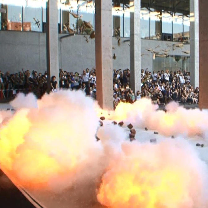 蔡國強 制作ドキュメント