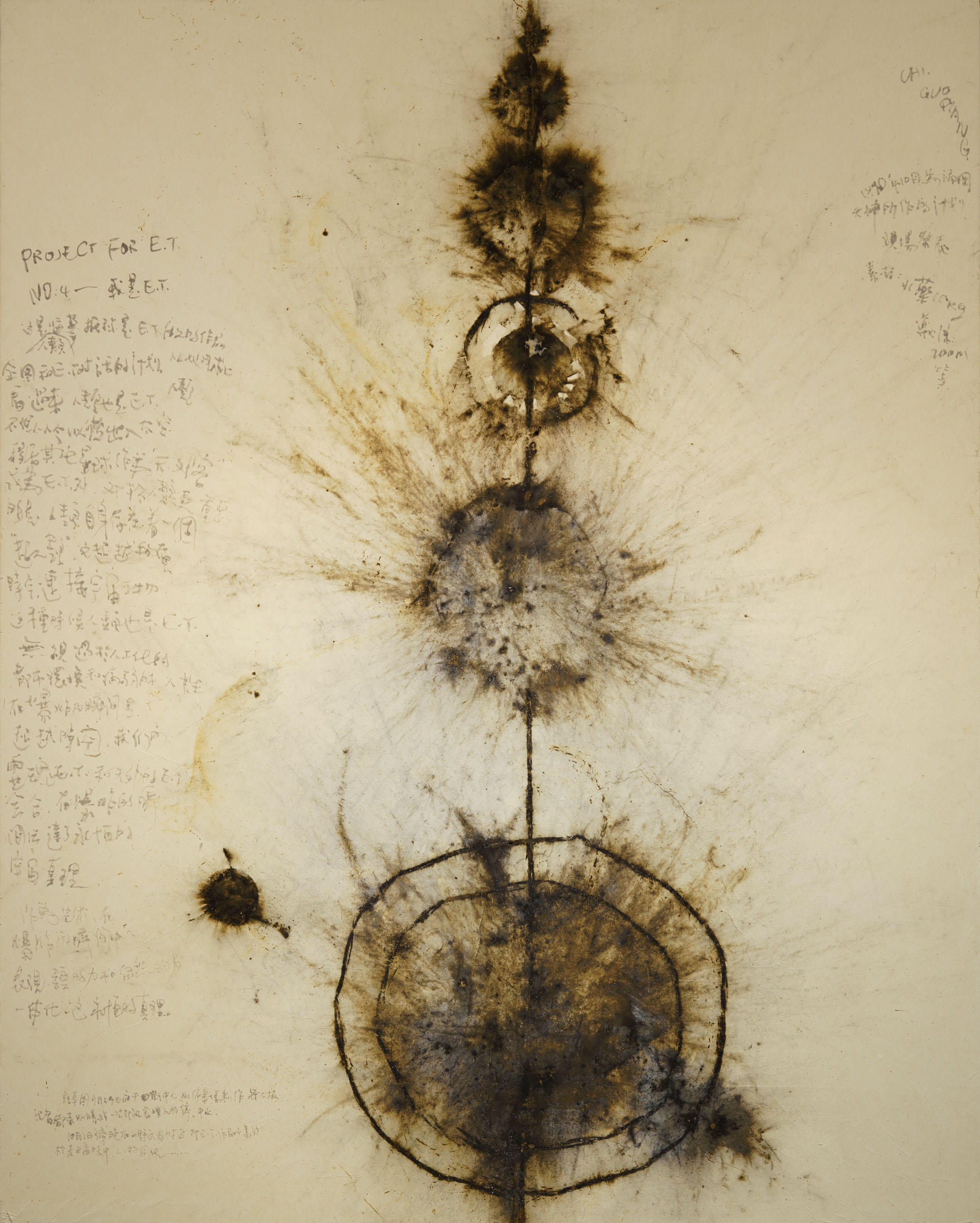 蔡國強@市原湖畔美術館、千葉