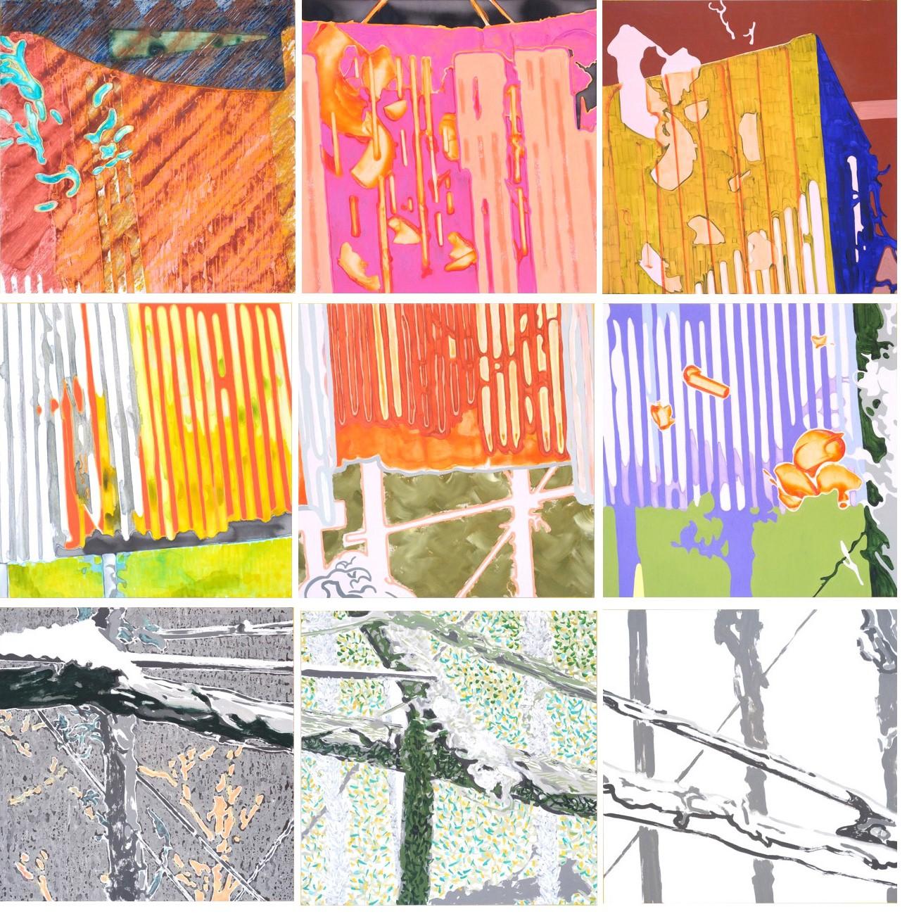 中岡真珠美　個展     ー 雑音と手掛り