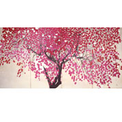 船田玉樹「花の夕」